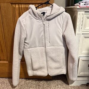 All in Motion Cream Sherpa Jacket